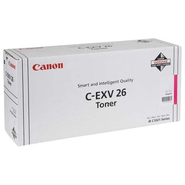 Canon originál toner C-EXV26 M, 1658B006, 1658B011, magenta, 6000str.