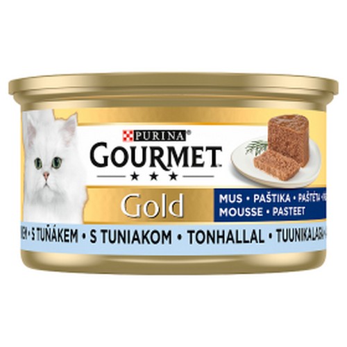 PURINA GOURMET GOLD MOUSSE S TUNIAKOM 85G