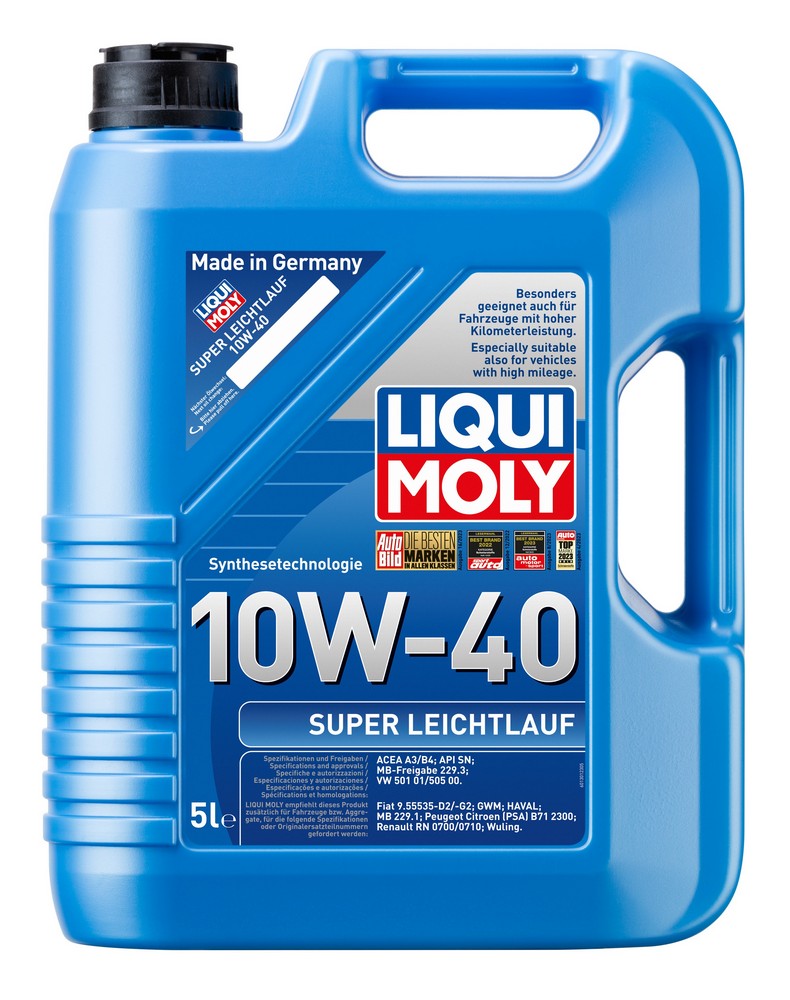 LIQUI MOLY LEICHTLAUF 10W-40 5L 9505