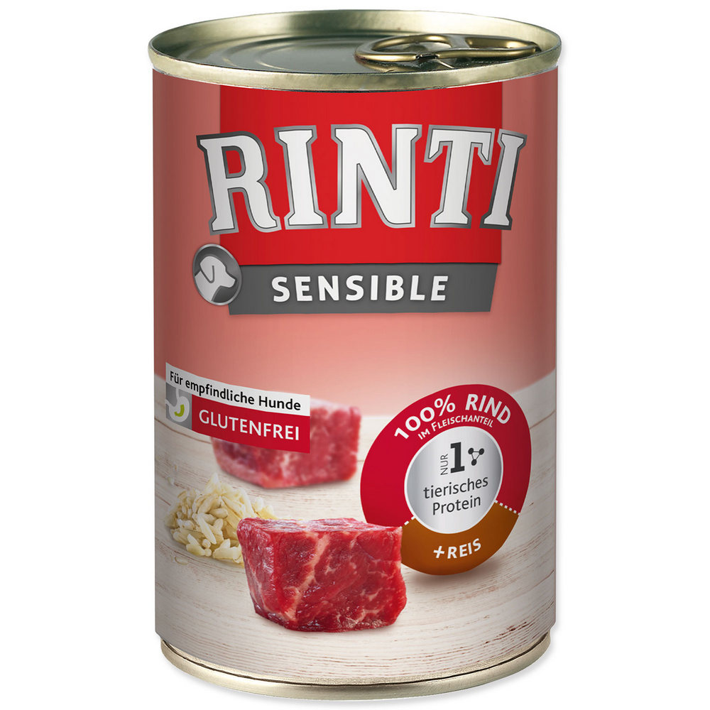 RINTI KONZERVA SENSIBLE HOVADZI + RYZA 400G (394-94053)