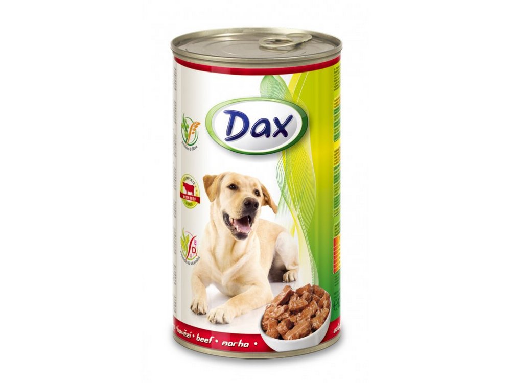 DAX KONZERVA PRE PSY HOVADZIE 1240G