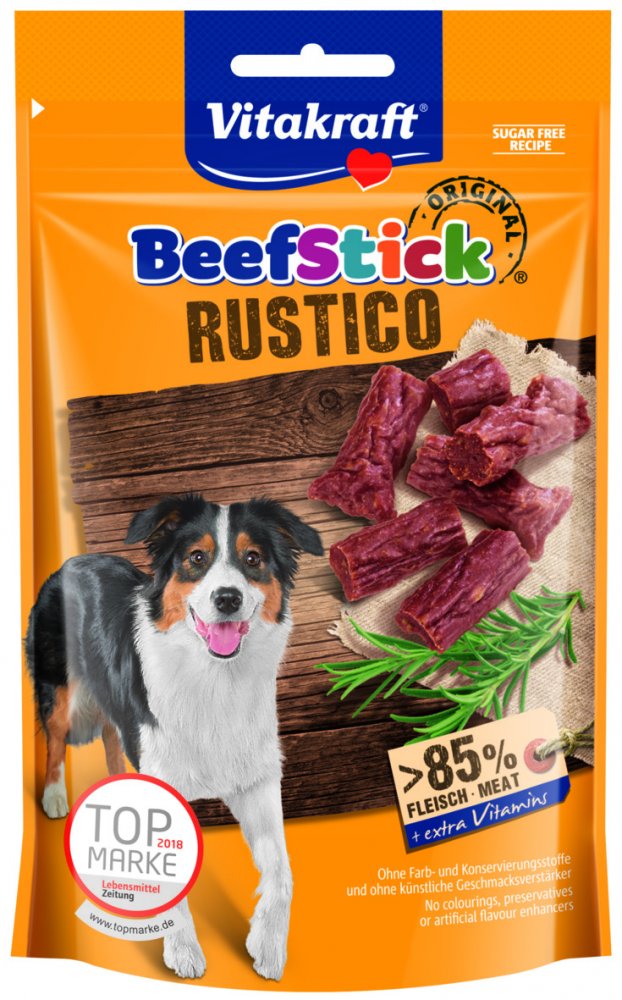 VITAKRAFT BEEF STICK RUSTICO 55 G, 2334322