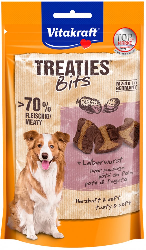 VITAKRAFT TREATIES BITS PECENOVKA 120 G, 2336720