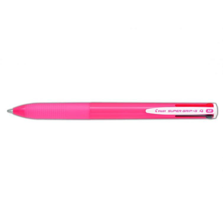 PILOT SUPER GRIP-G 4, RUZOVA