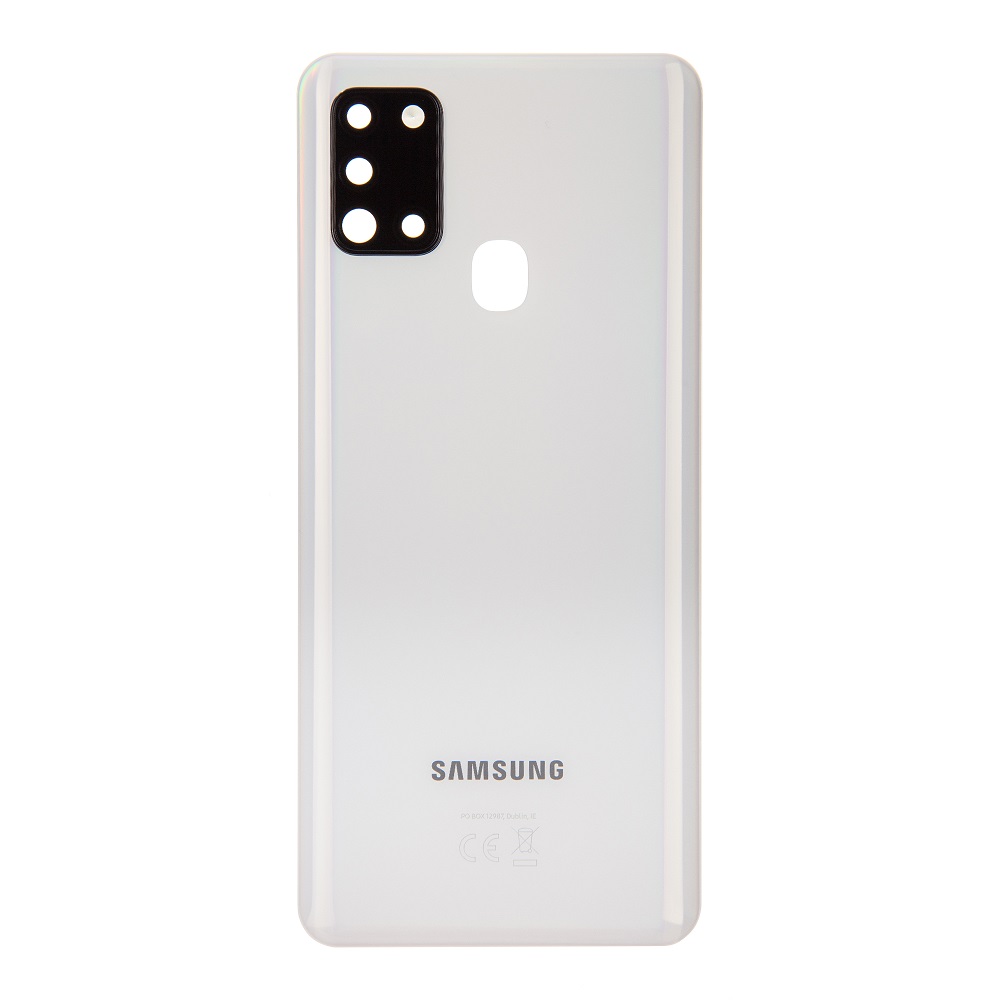 Samsung A217F Galaxy A21s Kryt Baterie White (Service Pack)