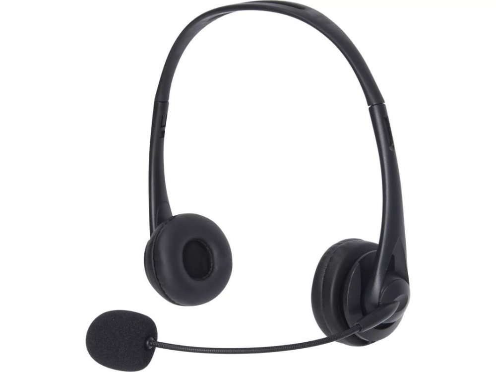 Sandberg PC sluchátka USB Office Headset s mikrofonem, černá