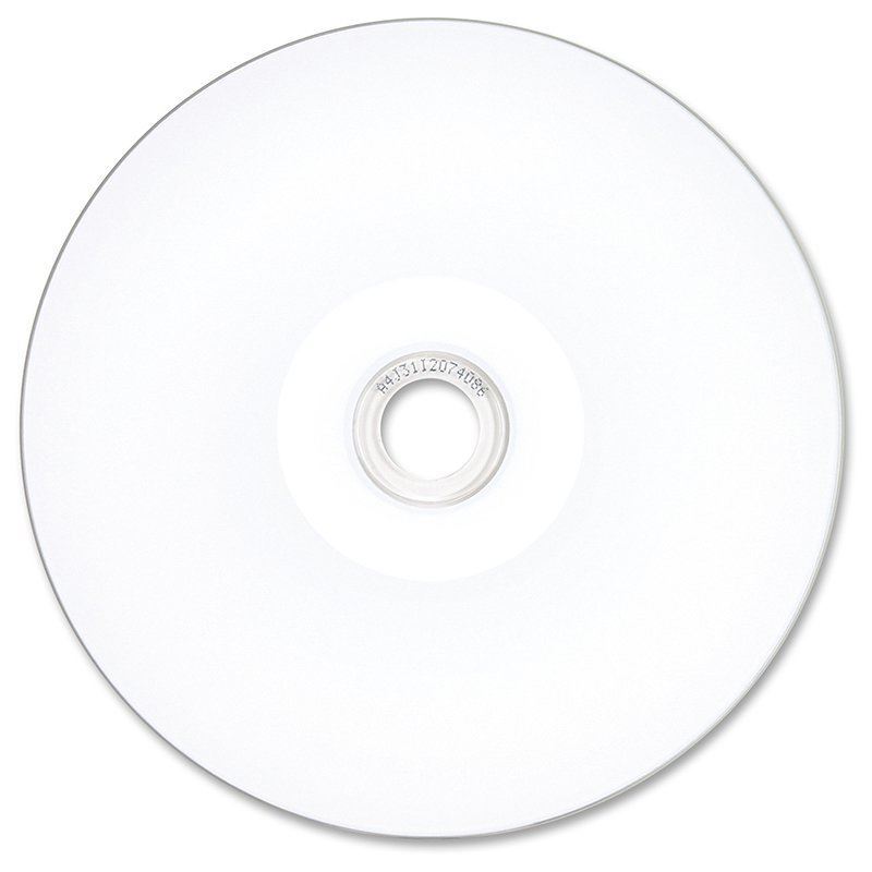 CD-R SmartDisk Pro 700MB 52x White Inkjet Printable, Potisk 23 - 118mm, 100-spindl
