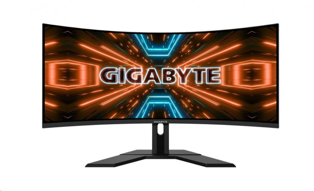 GIGABYTE LCD - 34" Gaming monitor G34WQC A, 21:9, 3440:1440px, WQHD, 144 Hz, VA, 350 cd/m2, 1ms