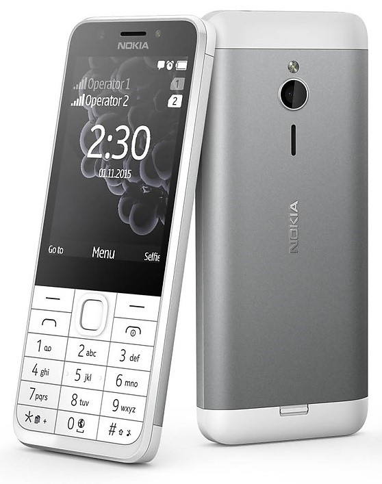 Nokia 230 Dual SIM, Silver