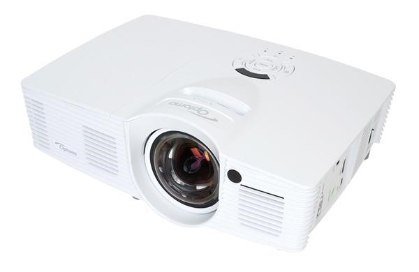 Optoma herní short throw projektor GT1070Xe (FULL 3D, FULL HD, 2 800 ANSI, 23 000:1, 2x HDMI with MHL, USB, 10W speaker)