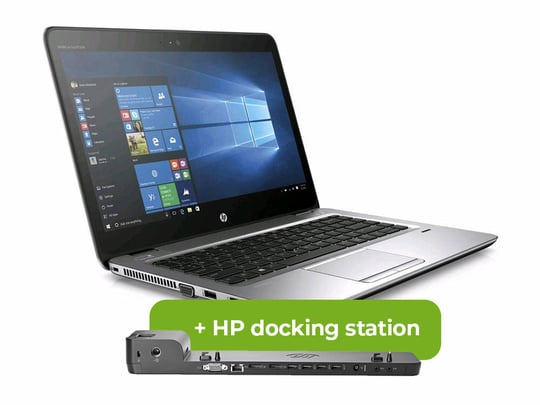Notebook HP EliteBook 840 G3 + Docking station HP 2013 UltraSlim D9Y32AA With 90W Charger
