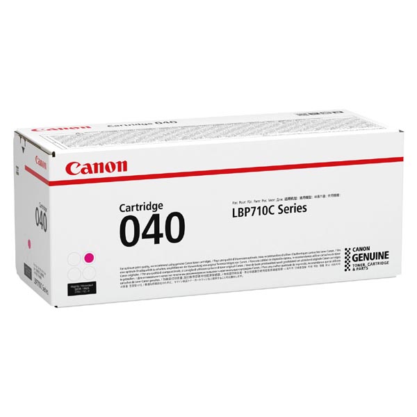 Canon originál toner 040 M, 0456C001, magenta, 5400str.