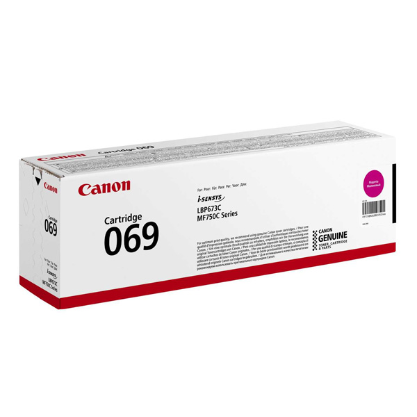 Canon originál toner 069 M, 5092C002, magenta, 1900str.