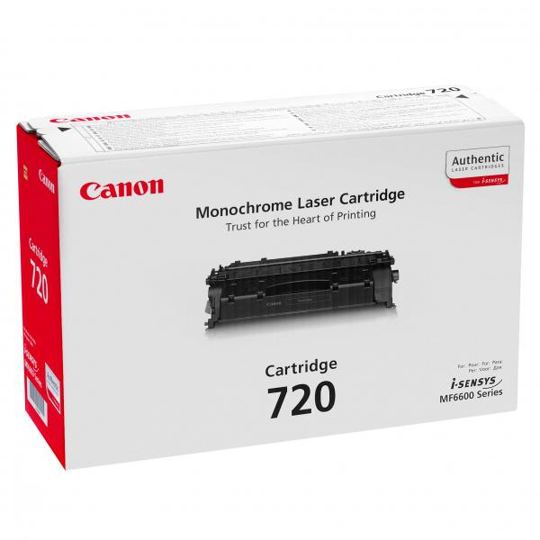 Canon originál toner CRG720, black, 5000str., 2617B002, Canon MF-6680, O