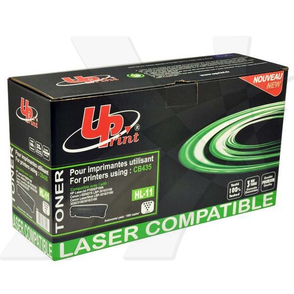 UPrint kompatibil. toner s CB435A, black, 2000str., pre HP LaserJet P1005, 1006, UPrint