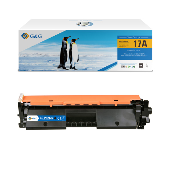 G&G kompatibil. toner s CF217A, black, 1600str., NT-PH217, HP 17A, pre HP Laserjet Pro M102w,HP Laserjet Pro MFP M130a/ M130, N