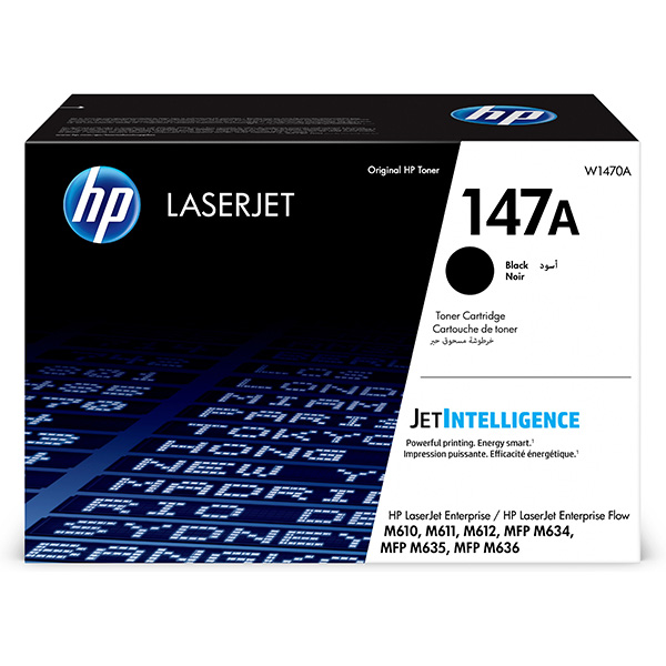 HP originál toner W1470A, HP 147A, black, 10500str.