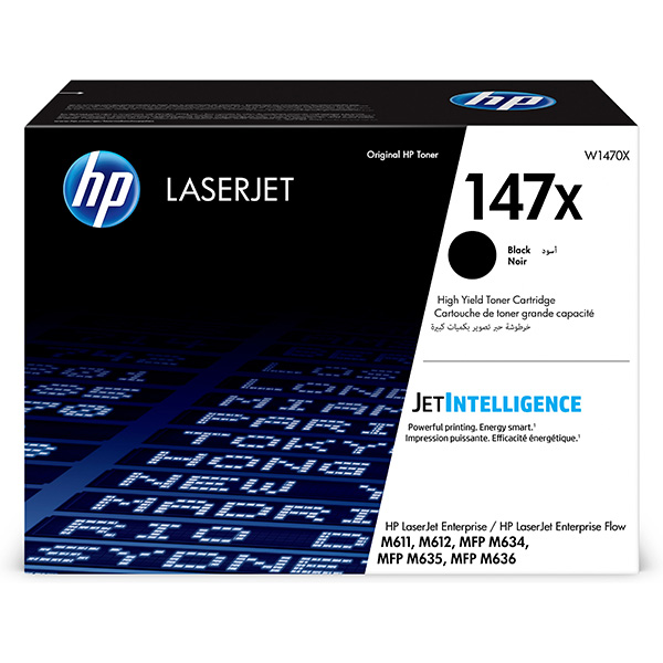 HP originál toner W1470X, HP 147X, black, 25200str.