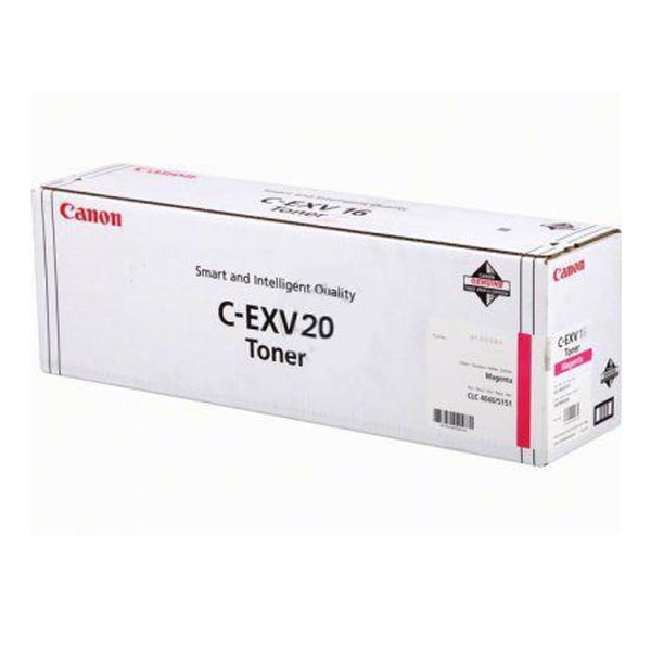 Canon originál toner C-EXV20 M, 0438B002, magenta, 35000str.
