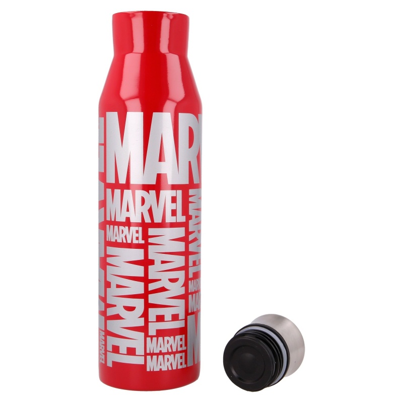 STOR - Nerezová fľaša / termoska MARVEL Red 580ml, 01021