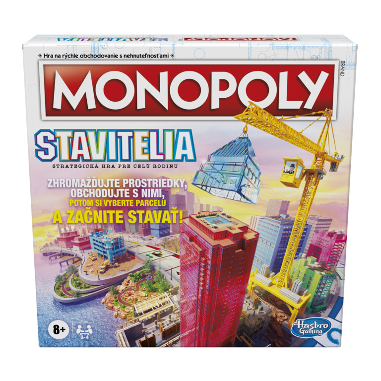 Hasbro Monopoly Stavitelia
