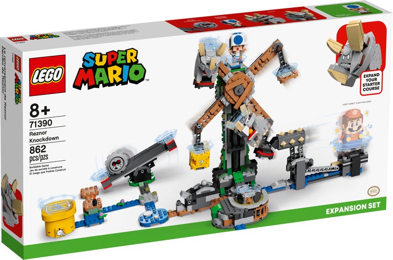 LEGO® Super Mario™ 71390 Boj s Reznorom