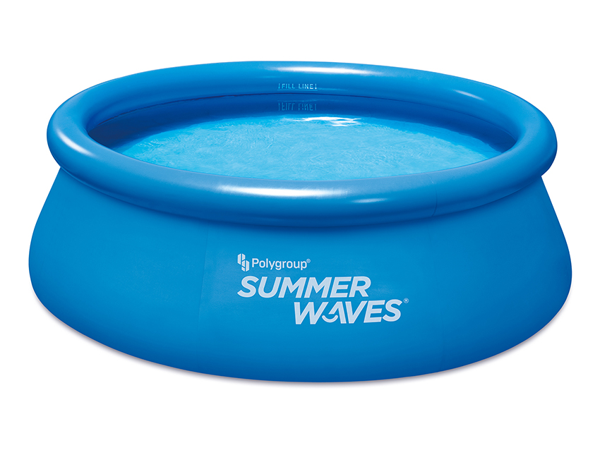 MAC TOYS Rodinný bazén modrý s filtráciou