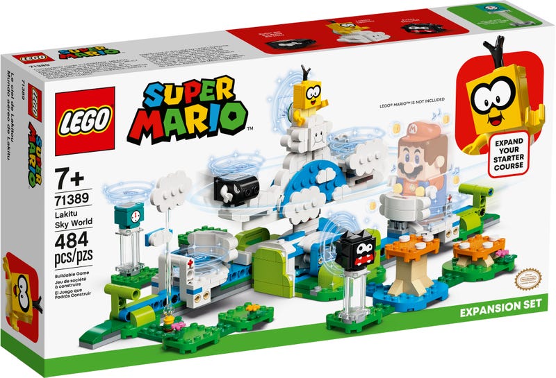 LEGO® Super Mario™ 71389 Lakitu a svet obláčikov