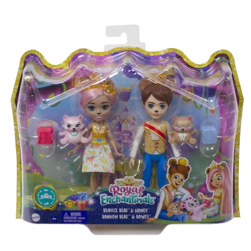 Mattel Enchantimals Braylee Bear a Honey