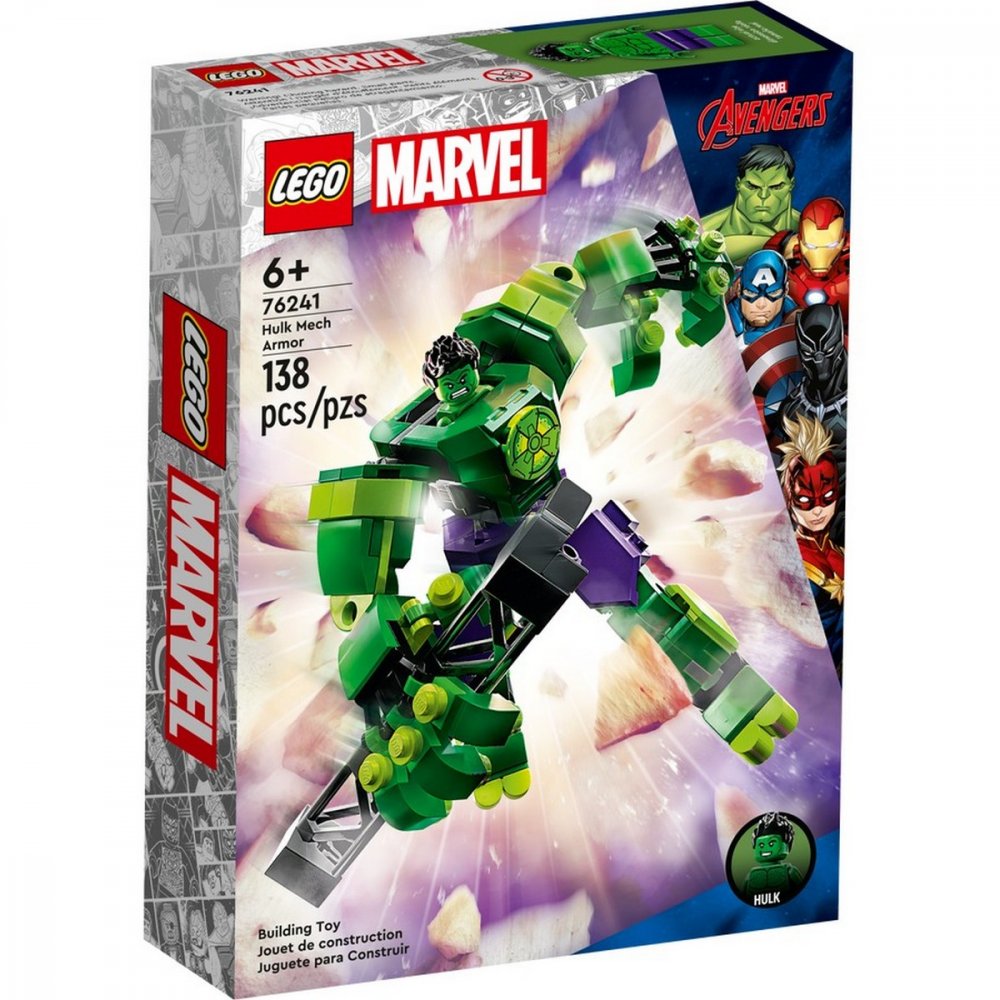 LEGO MARVEL HULK V ROBOTICKOM BRNENI /76241/