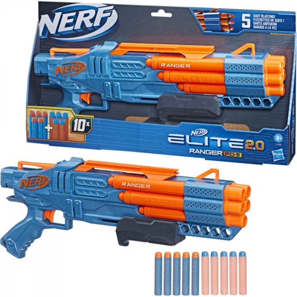 Hasbro Nerf Elite F4186 pištoľ 2.0 Ranger