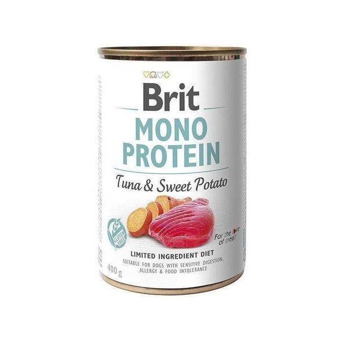 BRIT MONO PROTEIN TUNA WITH SWEET POTATO 400G