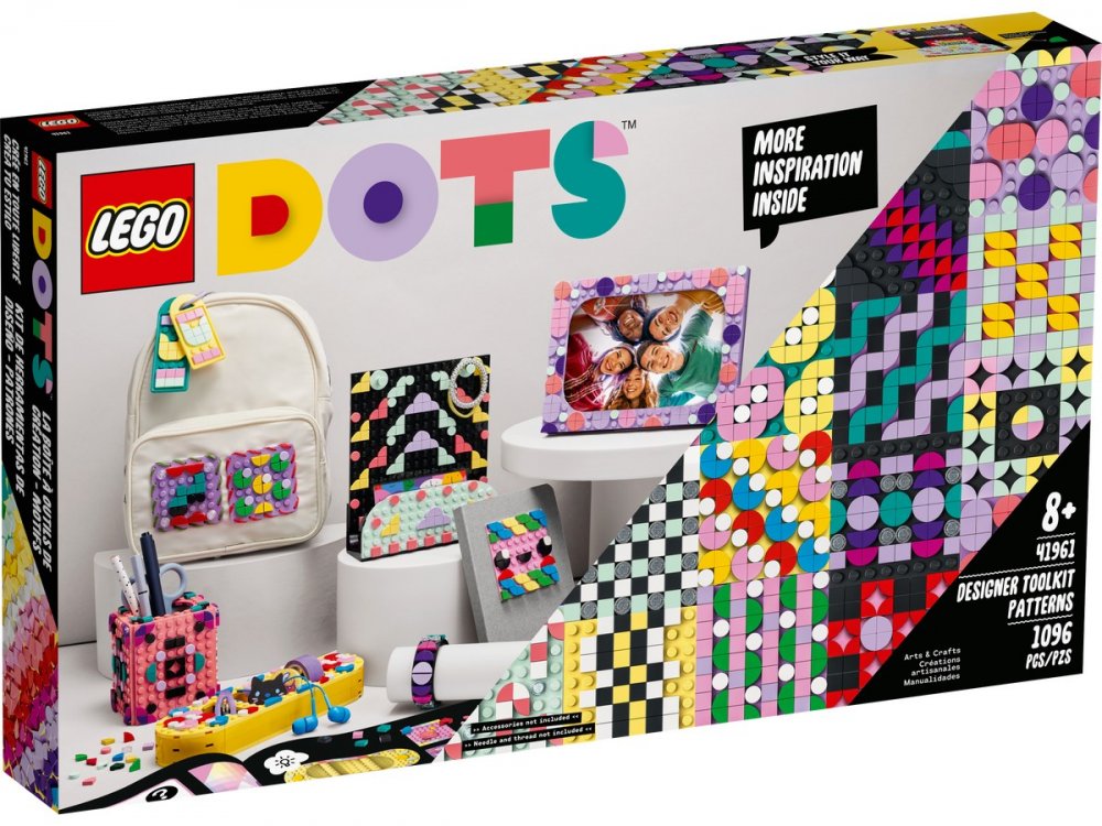 LEGO® DOTS 41961 Dizajnérska sada Vzory