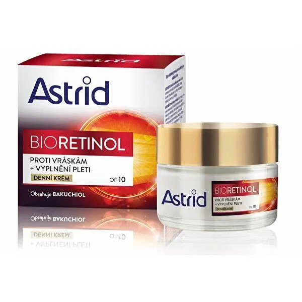 Astrid Bioretinol denný krém proti vráskam + vyplnenie pleti OF 10 50 ml