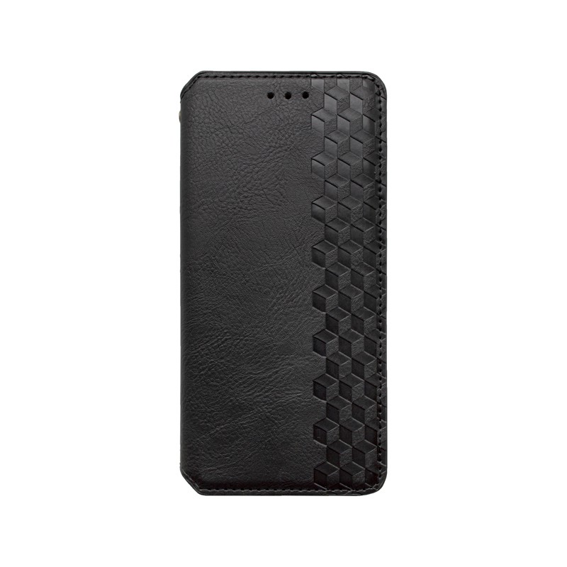 Púzdro mobilNET knižkové Samsung Galaxy S22, čierne, Pattern