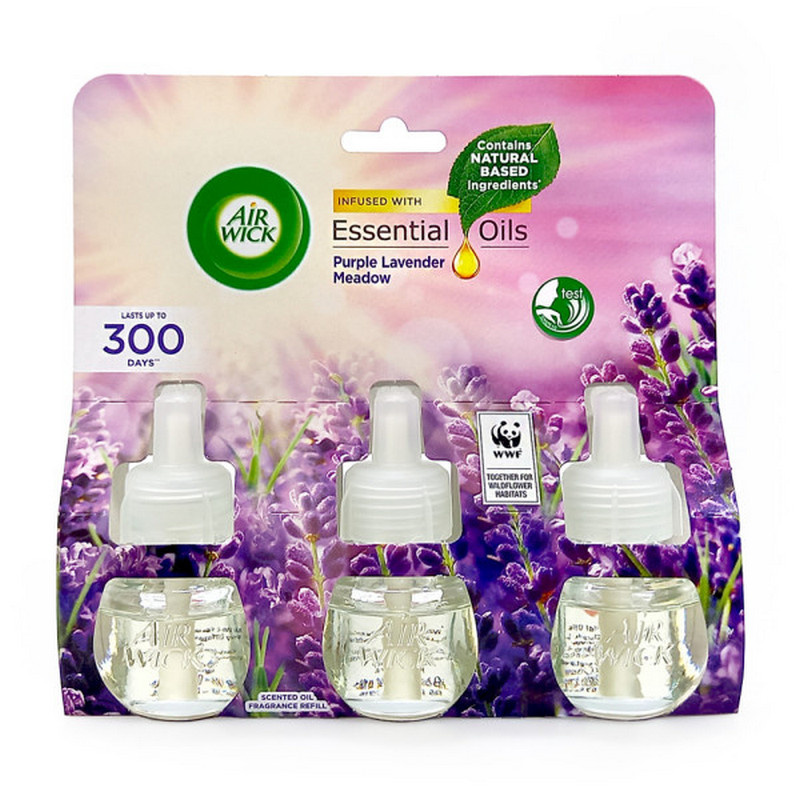 AIR WICK ELECTRIC SYSTEM REFILL 3X19 ML PURPLE LAVENDER
