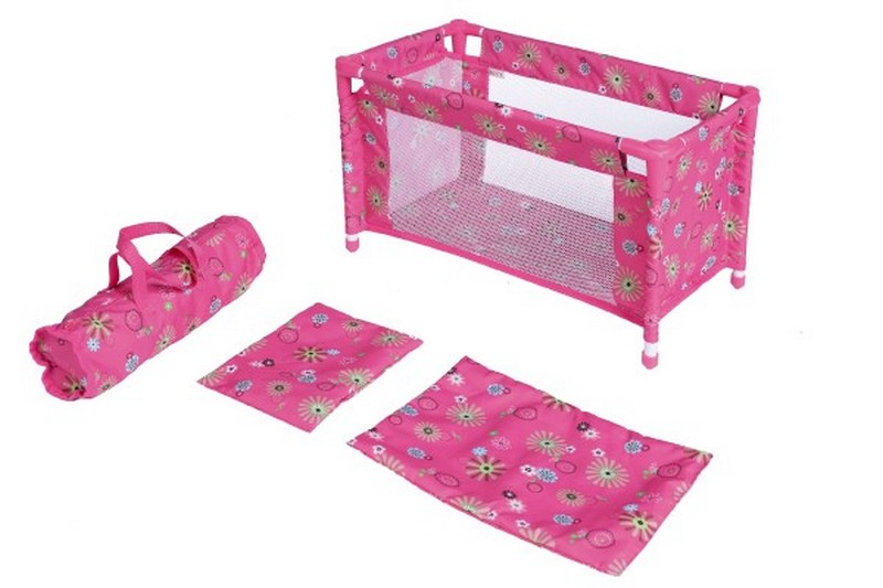 TEDDIES POSTIELKA PRE BABIKY KOV/PLAST V TASKE ROZMER 53X32X32CM V SACKU /00160006/