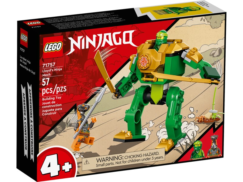 LEGO NINJAGO LLOYDOV NINDZOVSKY ROBOT /71757/