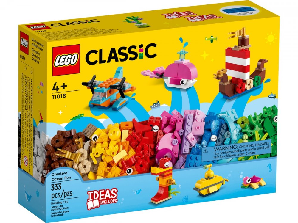 LEGO Classic 11018 Kreatívna zábava v oceáne