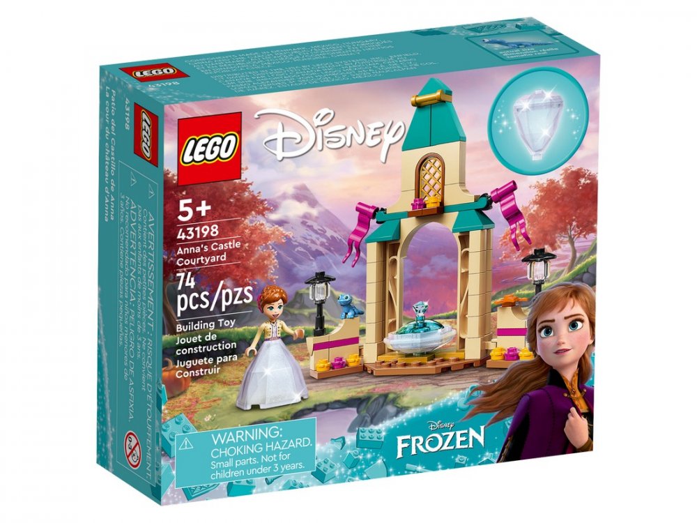 LEGO® I Disney Ledové království 43198 Anna a zámecké nádvoř