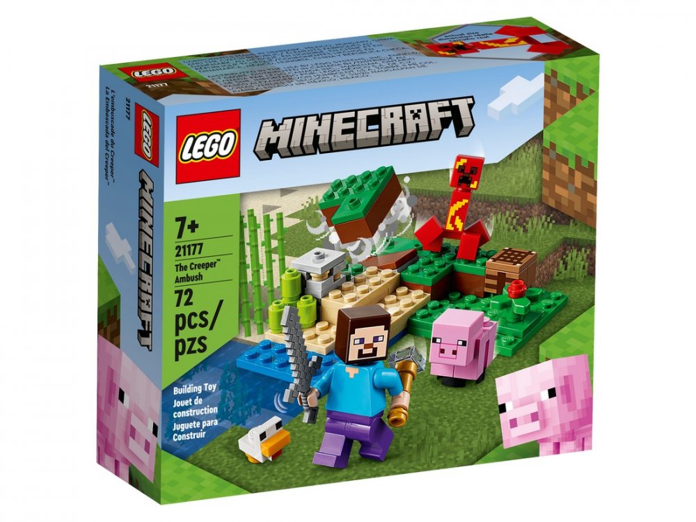 Lego Minecraft 21177 Útok creepera