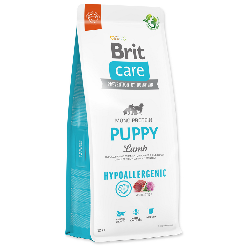 BRIT CARE DOG HYPOALLERGENIC PUPPY LAMB 12KG