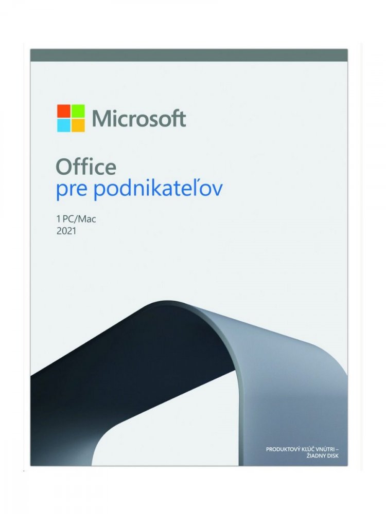 MICROSOFT OFFICE HOME AND BUSINESS 2021 SLOVAK FPP (BOX)