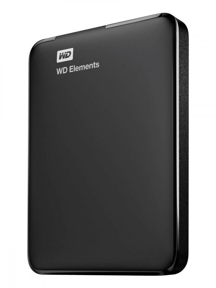 WD ELEMENTS PORTABLE 5TB EXT. 2.5 USB 3.0, BLACK, WDBU6Y0050BBK-WESN