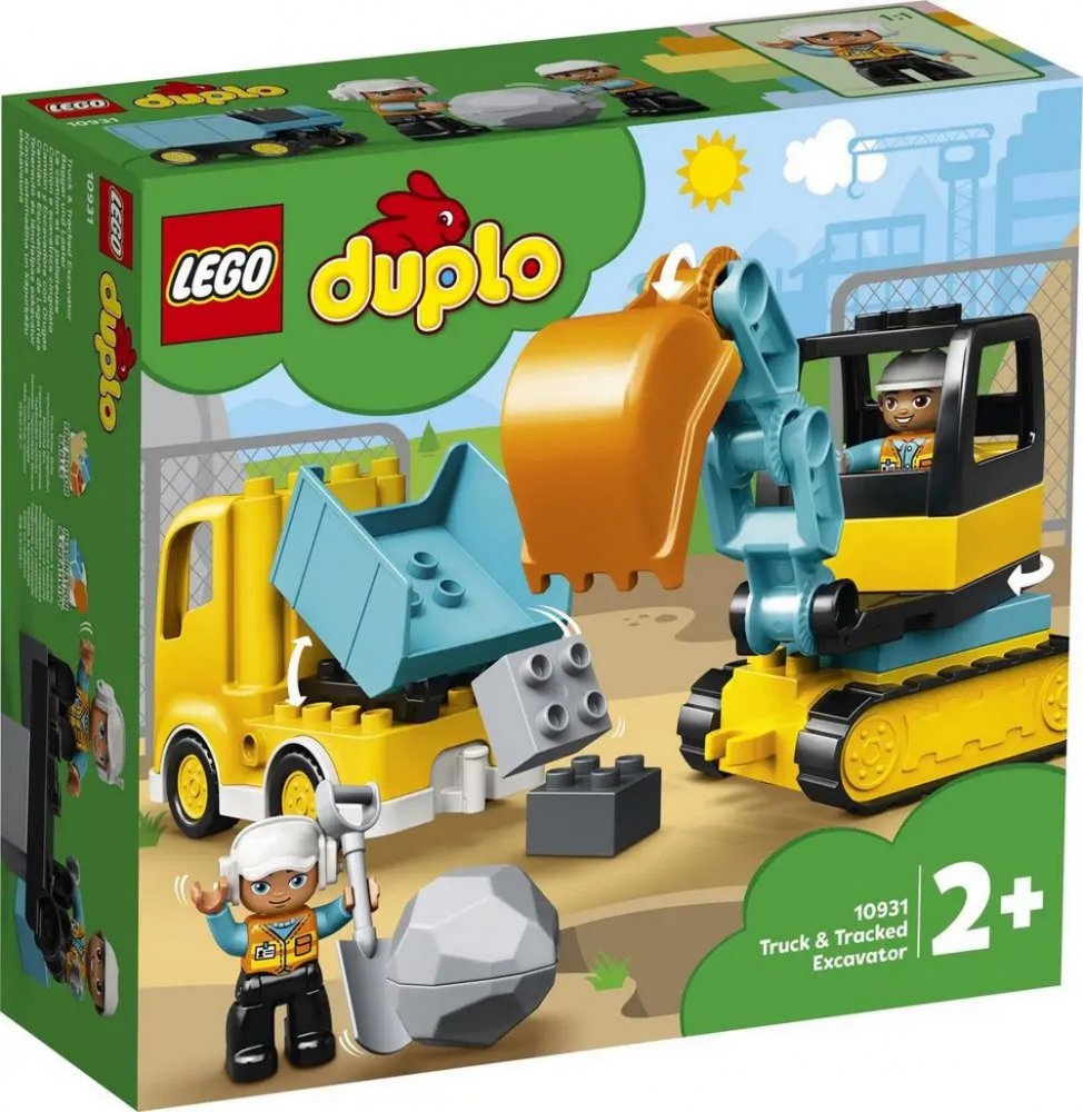 LEGO® DUPLO® 10931 Nákladiak a pásový bager