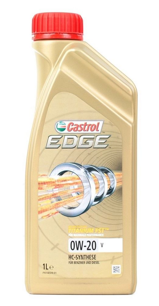 CASTROL EDGE TITANIUM FST 0W20 1L V 15BA10