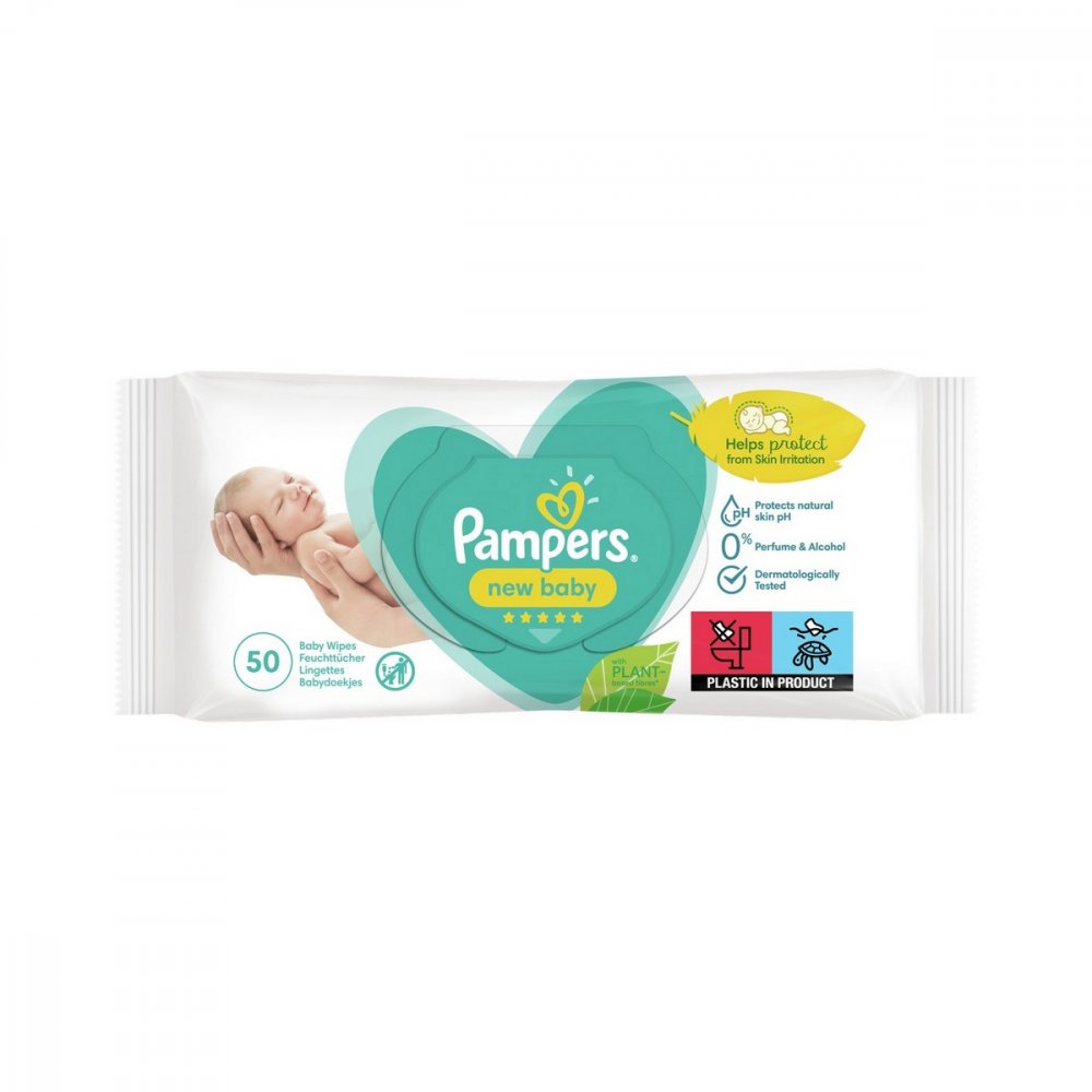 Pampers - 6x132 Lingettes Harmonie Coco, Pampers