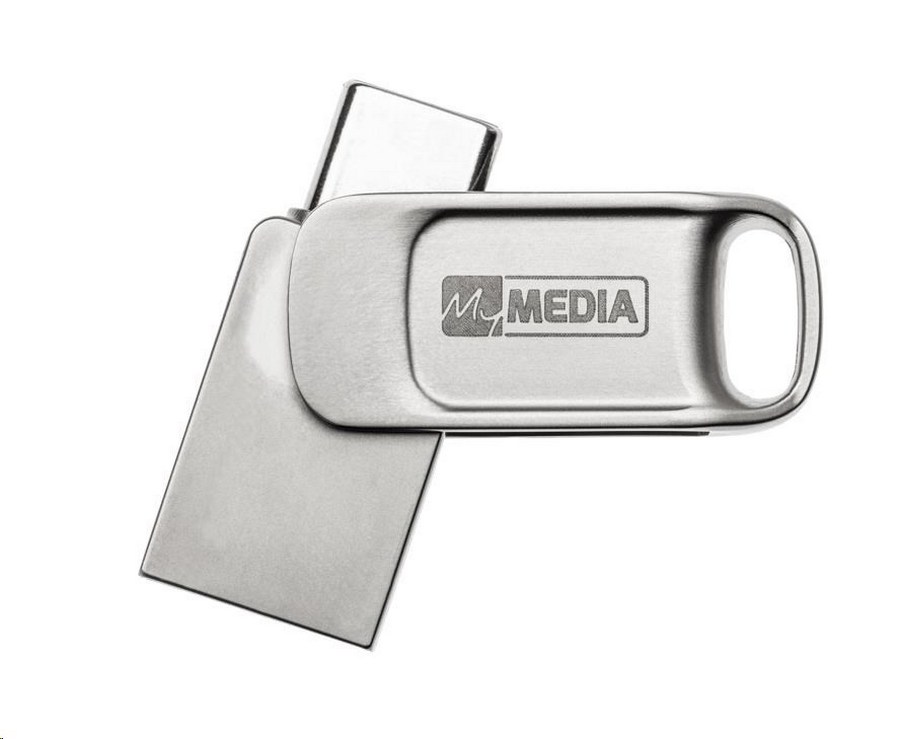 MYMEDIA 16GB USB FLASH 2.0 MYDUAL STRIEBORNY, USB-C/USB-A