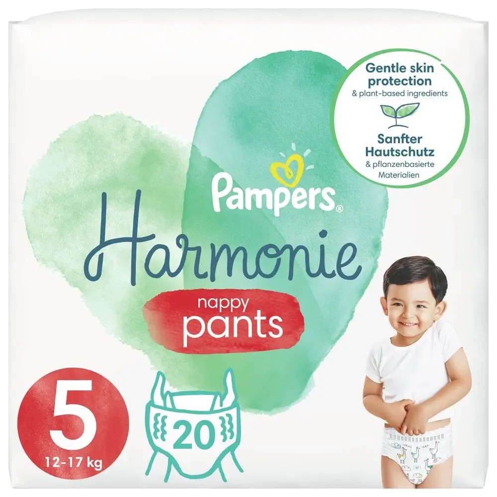 PAMPERS HARMONIE PANTS S5 20KS 12-17KG
