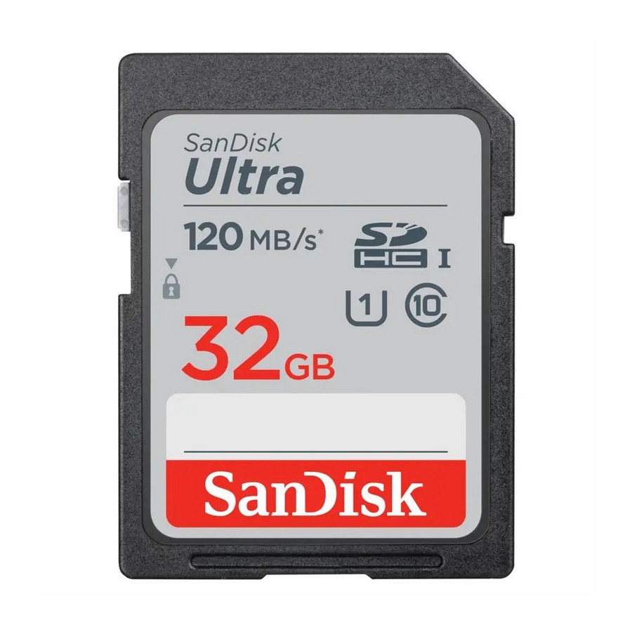 SANDISK ULTRA SDHC MEMORY CARD 120 MB/S 32GB